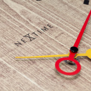 Zegar z czarnym słowikiem Nextime Nightingale 30 cm 5220 ZW