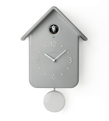 Zegar z kukułką Guzzini QQ szary 1686.02.08
