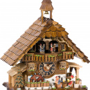 Zegar z kukułką i dzwonnicą, tancerze, koło młyńskie Hones 41 cm HS-6216T