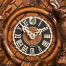 Zegar z kukułką jeleń na rykowisku, nakręcany co 8 dni Hones Schwarzwald 45 cm HS-8248/4