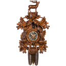 Zegar z kukułką jeleń na rykowisku, nakręcany co 8 dni Hones Schwarzwald 45 cm HS-8248/4