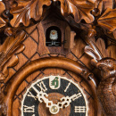 Zegar z kukułką jeleń na rykowisku, nakręcany co 8 dni Hones Schwarzwald 45 cm HS-8248/4