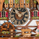 Zegar z kukułką oryginalny z tancerzami Hones 41 cm HS-6233T