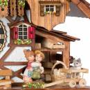 Zegar z kukułką oryginalny z tancerzami Hones 41 cm HS-6233T