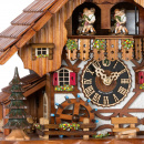 Zegar z kukułką oryginalny z tancerzami Hones 41 cm HS-6233T