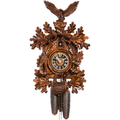 Zegar z kukułką ręcznie wykonany Hones 52 cm HS-867-4NU