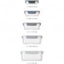 Zestaw 5 pojemników kuchennych Nest Lock Joseph Joseph Sky 81105