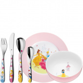 Zestaw naczyń i sztućców dla dzieci Księżniczka WMF 6 części 1282409964