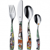 Zestaw sztućców dla dzieci Jungle WMF 4 elementy 1283306040