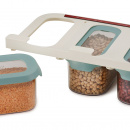 Zestaw trzech pojemników do przechowywania produktów sypkich Joseph Joseph 81111