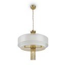 Złota lampa wisząca 68 cm Impressive Maytoni MOD151PL-05G