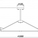Żyrandol Abigail czarny Maytoni Modern MOD134PL-06B