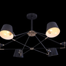 Żyrandol Abigail czarny Maytoni Modern MOD134PL-06B