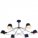 Żyrandol Abigail czarny Maytoni Modern MOD134PL-06B