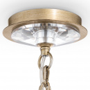 Żyrandol elegancki z dekoracyjnymi kryształami, antyczne złoto Luxe Maytoni H006PL-05G