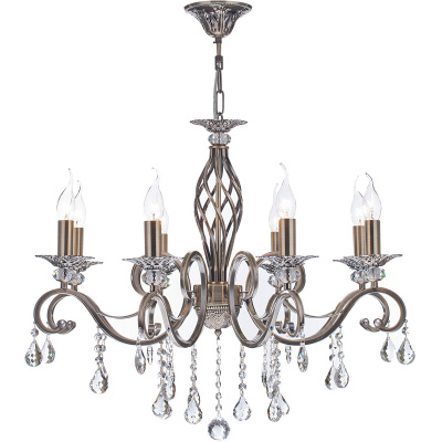 Żyrandol Grace Maytoni Classic na 8 żarówek RC247-PL-08-R