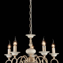 Żyrandol klasyczny perłowo-złoty Perla Maytoni Classic ARM337-05-R