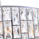 Żyrandol kryształowe sztaby w ramce chrom Gelid Maytoni Modern MOD184-PL-04-CH