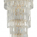 Żyrandol kryształowy bardzo duża kaskada zwisająca Niagara Maytoni Classic DIA003-PT50-G