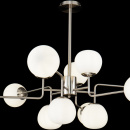 Żyrandol szklane kule na metalowej podstawie Erich Maytoni Modern MOD221-PL-12-N